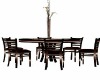 designer table /6 chairs