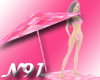 pinktile umbrella