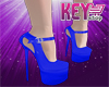 K- Nana Blue Heels