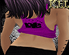*K Purple Sexy Love Tank
