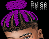 Braided Bun | Purple F