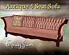 Antique 4 Seat Sofa Pink