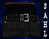 LS~CONVERTED JEANS BLk