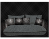 Gray party  couch