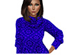 Blue Pattern Sweater (F)