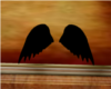 angel wings shadow