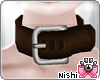 [Nish] Collar Dark Brown