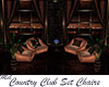 Country Club Set Chairs