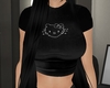 Y ･ black kitty blouse
