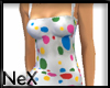 [NeX]-Multicolor Dot Top