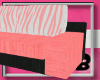 ~Pink Zebra Couch