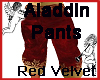 Aladdin Pants Red Velvet