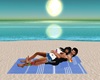 Cuddle On The Beach