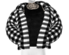 Black and white Jacket