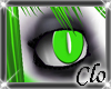 [Clo]Socky Eyes Green