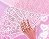 Tea Party Fan Pink