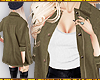 ! Army Parka White