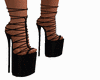 APEC BLACK LACE-UP SHOES
