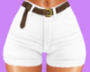 Shorts w/ brown belt
