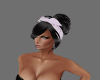 black hair pin up
