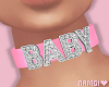 *N Baby Choker Pink