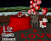 Valentines roses room