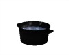 steam cooking pot black