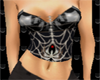 SSpider gothic corset