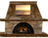 Ocean View Fireplace