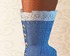A*Lara Blue Boot
