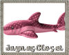 Kids Pink Plush Shark