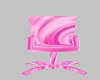 Pink Swirl Office Chair
