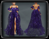 Elegant Ball Gown Purple