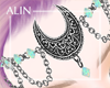 Alin l Opal Moon Circlet