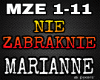 Marianne-Nie zabraknie