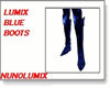 Lumix blue boots