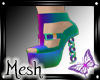 !! Chain heel mesh