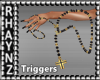 Cross Rosary w/Triggers