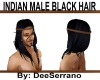 INDAIN MALE BLACK HAIR