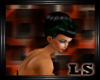 LS~The 50's HairBowGreen