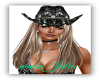 Black Sequn Cowgirl Hat