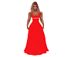 Red Gown & Diamond Lace
