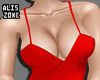 [AZ] Red sensual dress