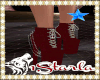 1STARLAS RED BOOTS