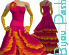 Flamenco Skirt in Candy