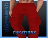 Red Cargo Pants