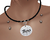 Silver Boo Necklace