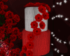 SC Three Layer Rose Cake