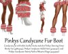 PinkysCandycane Fur Boot