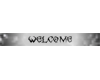 Ghostly Welcome sticker
